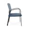 Lesro Newport Wide Guest Chair Metal Frame, Charcoal, RS Rain Song Back, MD Titan Seat NP1201 - alternate 2